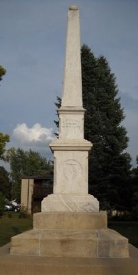 Winterset Civil War Memorial Marker image. Click for full size.