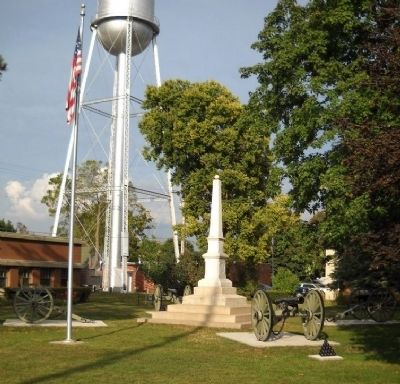 Winterset Civil War Memorial Marker image. Click for full size.