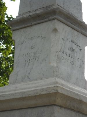 Winterset Civil War Memorial Marker image. Click for full size.