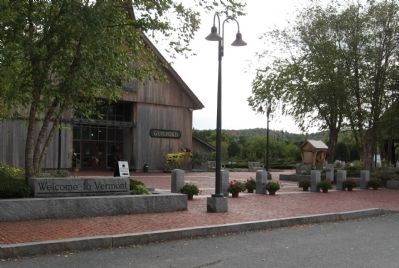 Vermont Welcome Center image. Click for full size.