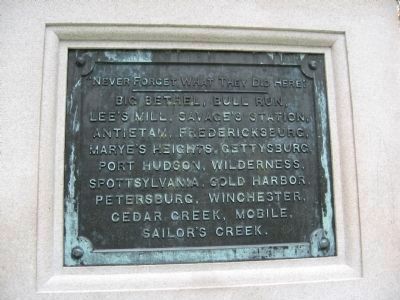 North Plaque image. Click for full size.