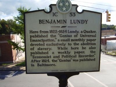 Benjamin Lundy Marker image. Click for full size.