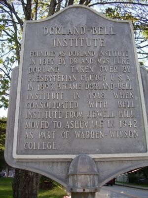 Dorland - Bell Institute Marker. Click for full size. Dorland - Bell Institute Marker image. Click for full size.