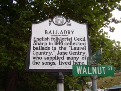 Balladry Marker image. Click for full size.