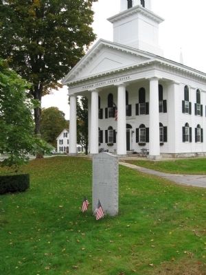 Newfane Honor Roll Marker image. Click for full size.