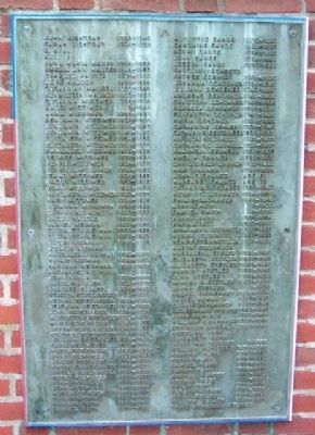 Burials in Old Burial Ground Marker. Click for full size. Burials in Old Burial Ground Marker image. Click for full size.