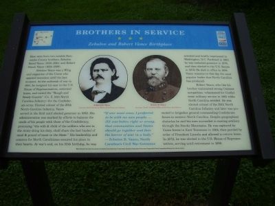 Brothers In Service Marker image. Click for full size.