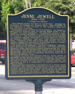 Jesse Jewell Marker. Click for full size. Jesse Jewell Marker image. Click for full size.