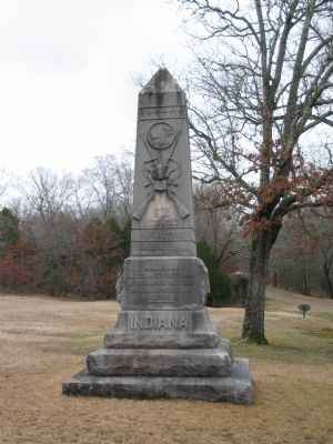 6th Indiana Infantry Monument image. Click for full size.