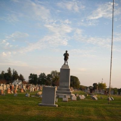 Winterset World War I Memorial Marker. Click for full size. Winterset World War I Memorial Marker image. Click for full size.