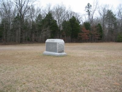 Monument in the North End of Duncan Field. Click for full size. Monument in the North End of Duncan Field image. Click for full size.