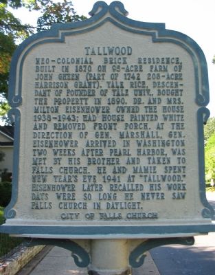 Tallwood Marker image. Click for full size.