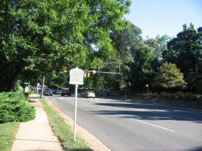 Tollgate Marker Just East of Cherry Street image. Click for full size.