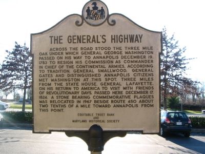 The General's Highway Marker image. Click for full size.