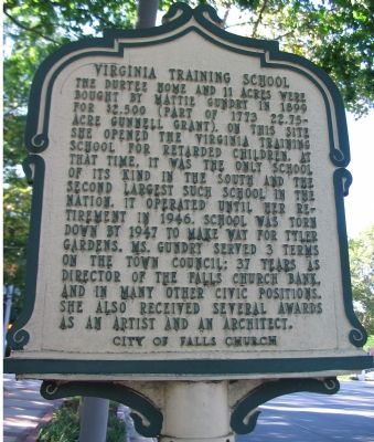 Front Side of Marker image. Click for full size.