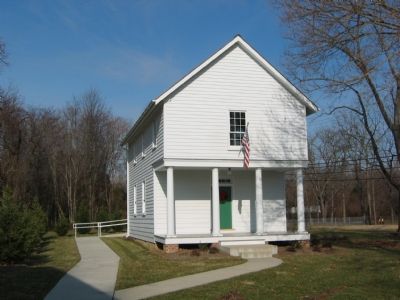 1840's School House Replica image. Click for full size.
