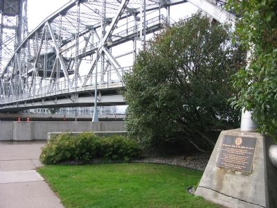 Illumination History of the Aerial Lift Bridge Marker. Click for full size. Illumination History of the Aerial Lift Bridge Marker image. Click for full size.
