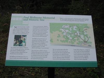 Paul Wellstone Memorial and Historic Site Marker image. Click for full size.