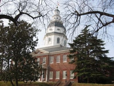 Maryland State House. Click for full size. Maryland State House image. Click for full size.