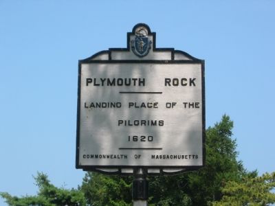 Plymouth Rock Marker image. Click for full size.
