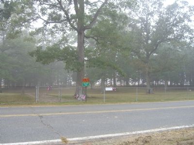 Belle Haven Baptist Church Marker and Cemetery. Click for full size. Belle Haven Baptist Church Marker and Cemetery image. Click for full size.