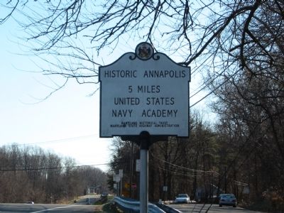 Historic Annapolis Marker. Click for full size. Historic Annapolis Marker image. Click for full size.