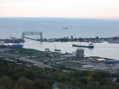 Duluth Ship Canal & Harbor image. Click for full size.