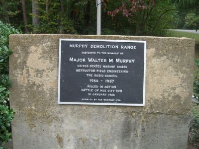 Murphy Demolition Range Marker. Click for full size. Murphy Demolition Range Marker image. Click for full size.
