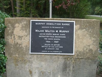 Murphy Demolition Range Marker image. Click for full size.