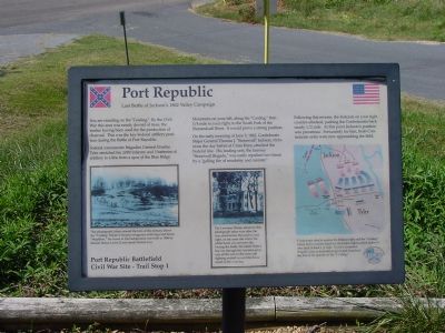 Port Republic Marker image. Click for full size.