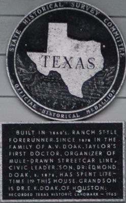 Doak Home Marker. Click for full size. Doak Home Marker image. Click for full size.