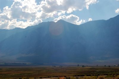 View from Pine Creek Mine Marker. Click for full size. View from Pine Creek Mine Marker image. Click for full size.