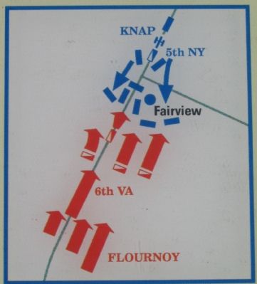 Action at Fairview Map. Click for full size. Action at Fairview Map image. Click for full size.