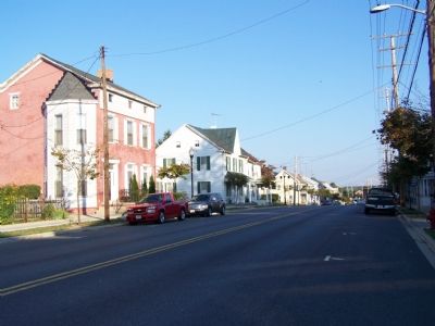Looking north on Main Street. Click for full size. Looking north on Main Street image. Click for full size.