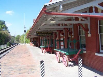 Western Maryland Railroad Station image. Click for full size.