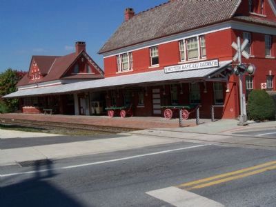 Western Maryland Railroad Station. Click for full size. Western Maryland Railroad Station image. Click for full size.
