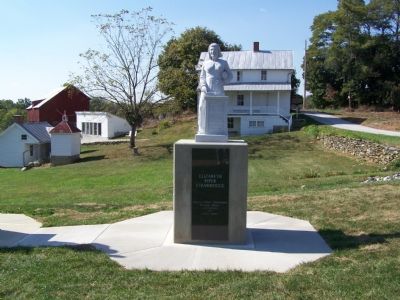 Statue of Elizabeth Strawbridge. Click for full size. Statue of Elizabeth Strawbridge image. Click for full size.
