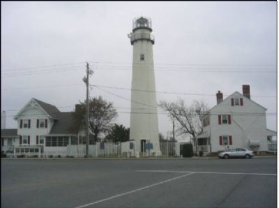 Fenwick Island Lighthouse from the South. Click for full size. Fenwick Island Lighthouse from the South image. Click for full size.