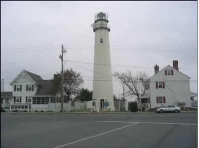 Fenwick Island Lighthouse from the South image. Click for full size.
