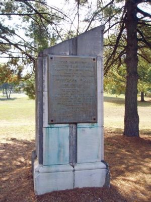 Zero Milestone Jefferson Davis Highway.. Click for full size. Zero Milestone Jefferson Davis Highway. image. Click for full size.