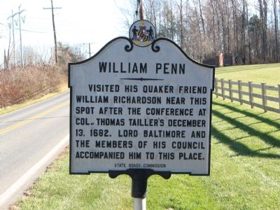 William Penn Marker image. Click for full size.
