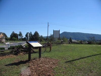 Hupp's Hill Marker. Click for full size. Hupp's Hill Marker image. Click for full size.
