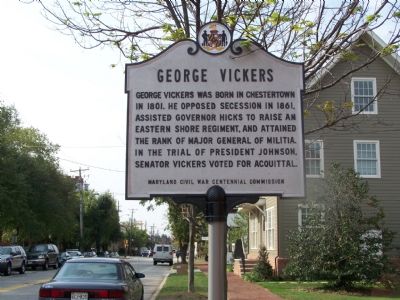 George Vickers Marker image. Click for full size.