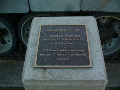 Captured Iraqi T-69 Tank Marker. Click for full size. Captured Iraqi T-69 Tank Marker image. Click for full size.