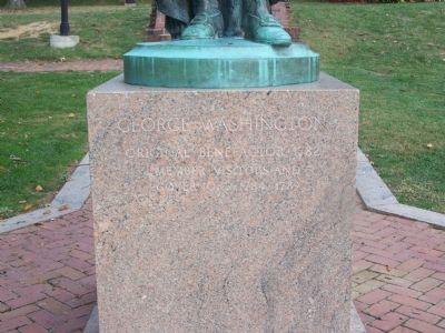 George Washington Marker image. Click for full size.