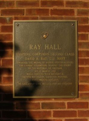 Ray Hall Marker image. Click for full size.