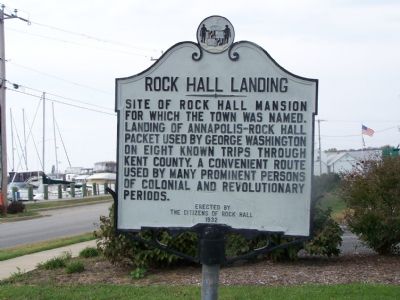 Rock Hall Landing Marker image. Click for full size.