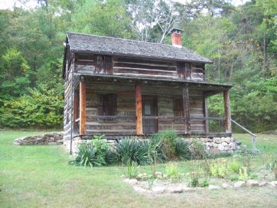Elizabeth Furnace Cabin. Click for full size. Elizabeth Furnace Cabin image. Click for full size.