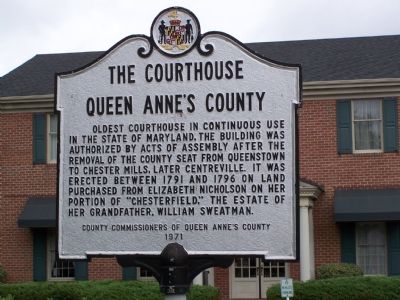 The Courthouse Marker. Click for full size. The Courthouse Marker image. Click for full size.