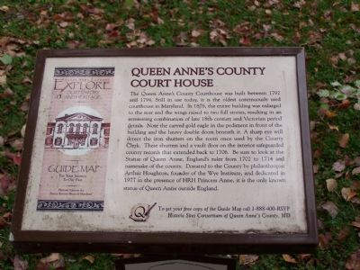 Queen Anne's County Marker at site image. Click for full size.